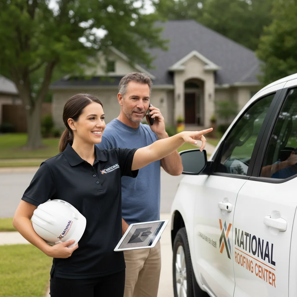 National Roofing Center customer support in Peridot